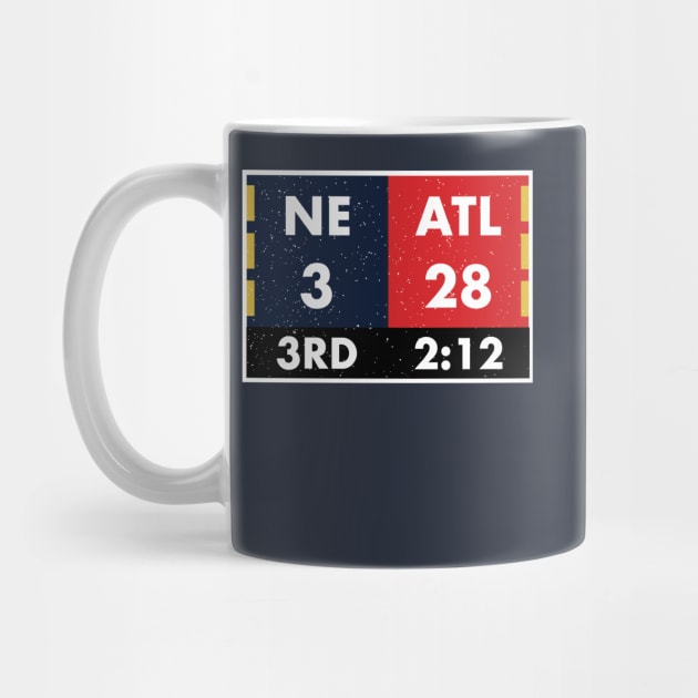 NE 3 ATL 28 to NE 34 ATL 28 Final Shirt: Funny Game Shirts by teemaniac